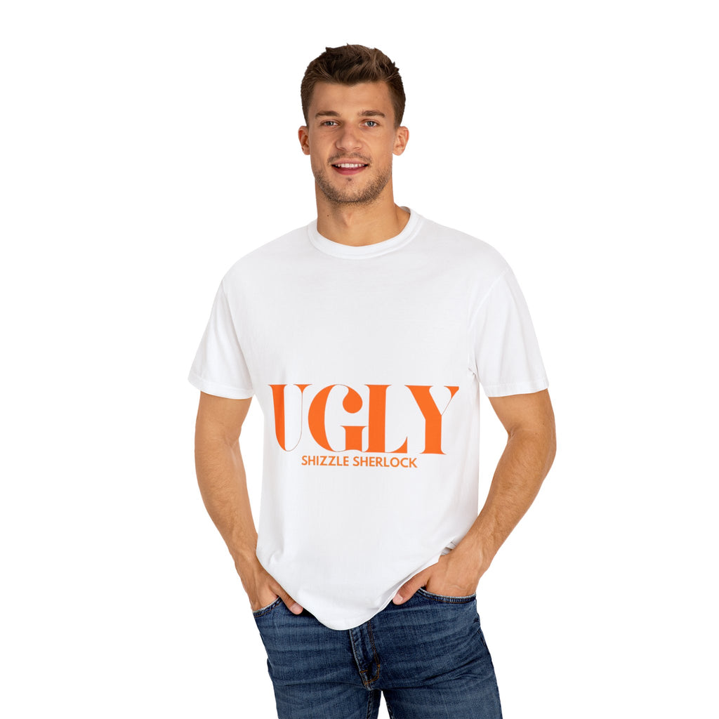 Playful Unisex T-Shirt with 'UGLY' Design