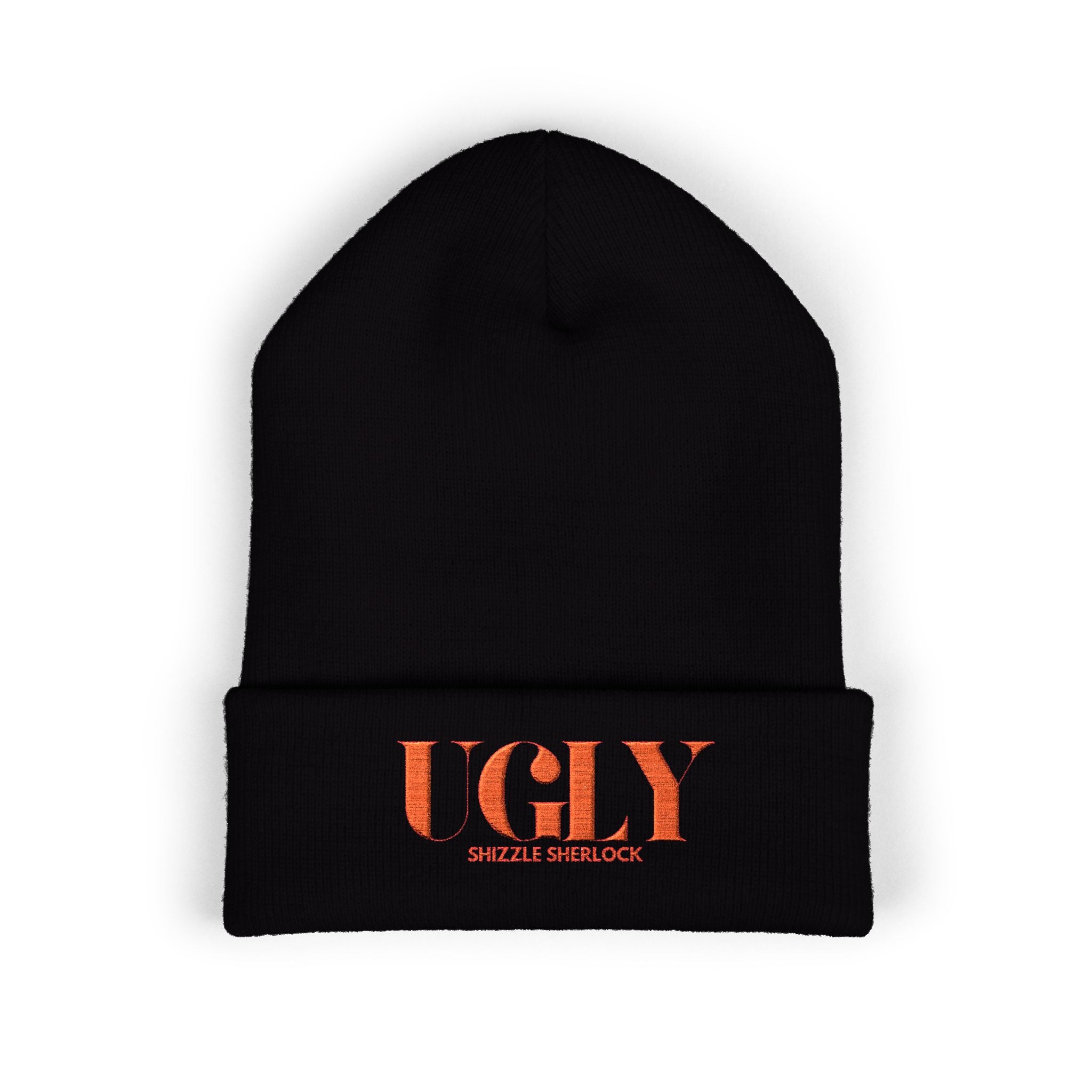 UGLY Embroidered Classic Cuffed Beanie