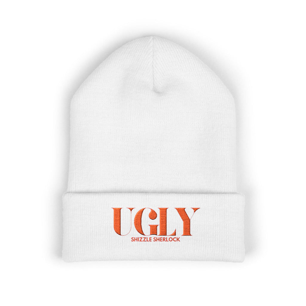 UGLY Embroidered Classic Cuffed Beanie