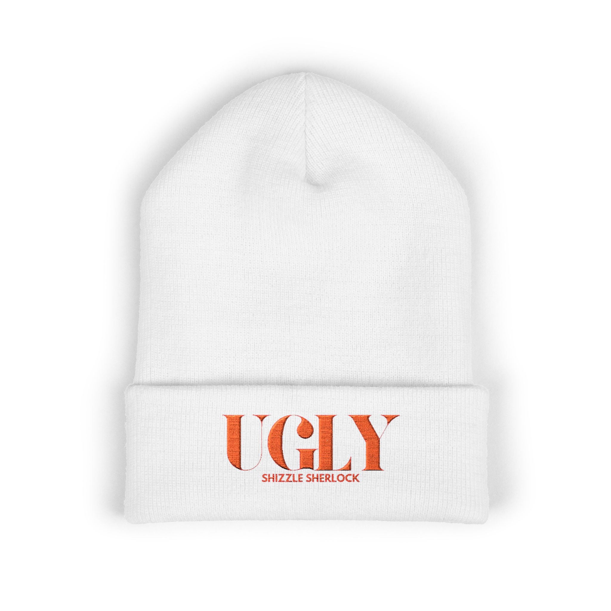 UGLY Embroidered Classic Cuffed Beanie